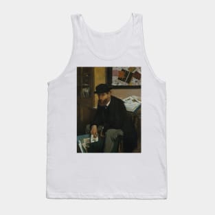The Collector of Prints by Edgar Degas Tank Top